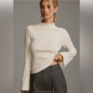 The Arlowe Bell-Sleeve Sweater by Maeve - from Anthropologie. New with tags!